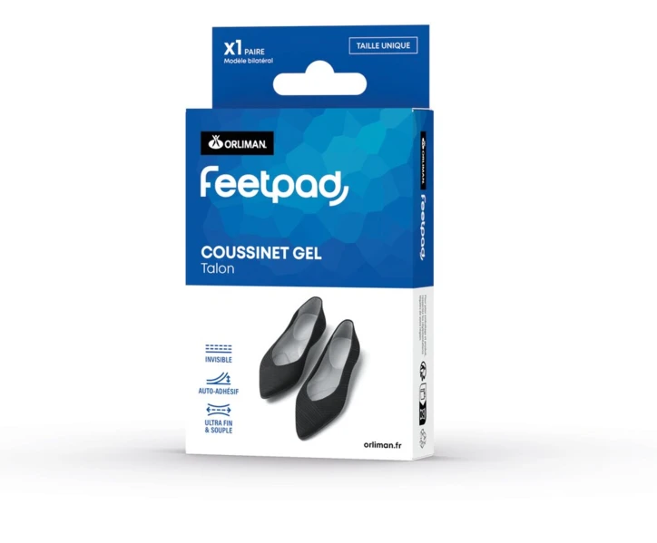 Coussinet gel talon Orliman FeetPAD®