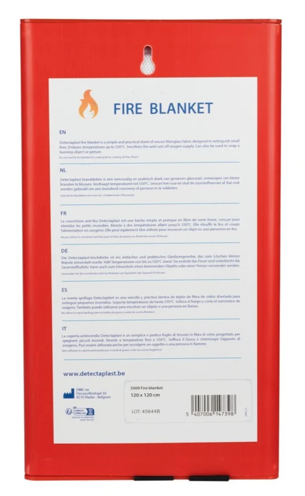 Couverture anti-feu