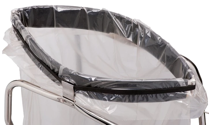 Support sac poubelle à pédale clapet CLAPPY