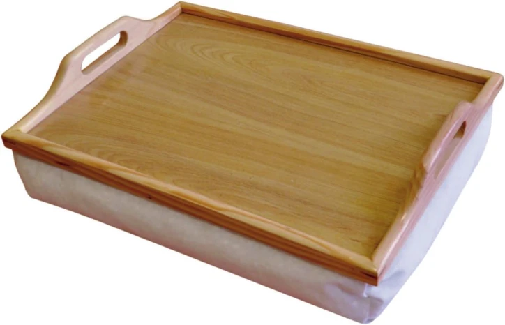 Plateau de lit avec coussin