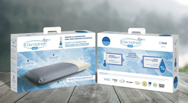 Oreiller thermorégulateur