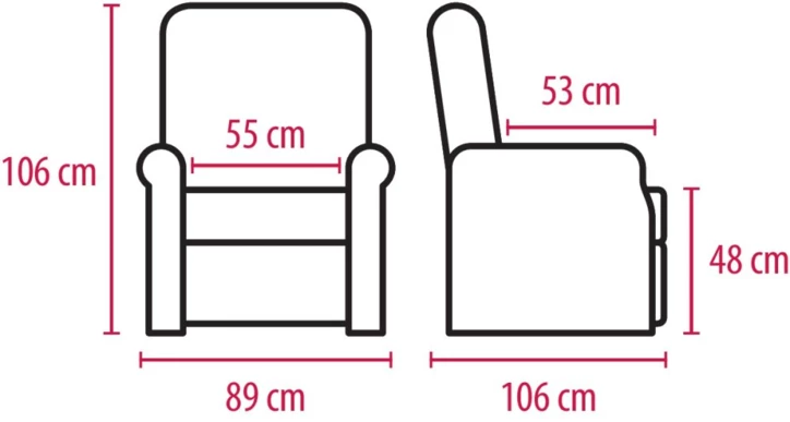 Fauteuil releveur SMART - 2 moteurs
