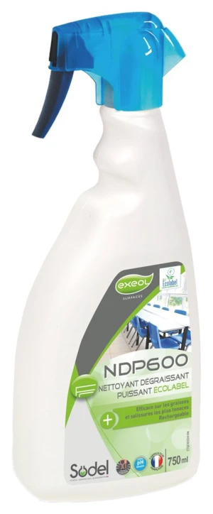 Nettoyant dégraissant puissant Ecolabel NDP600
