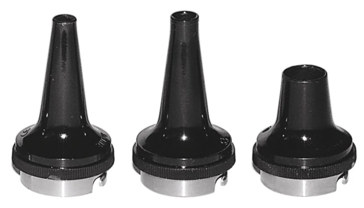 Spéculums auriculaires à baïonnettes