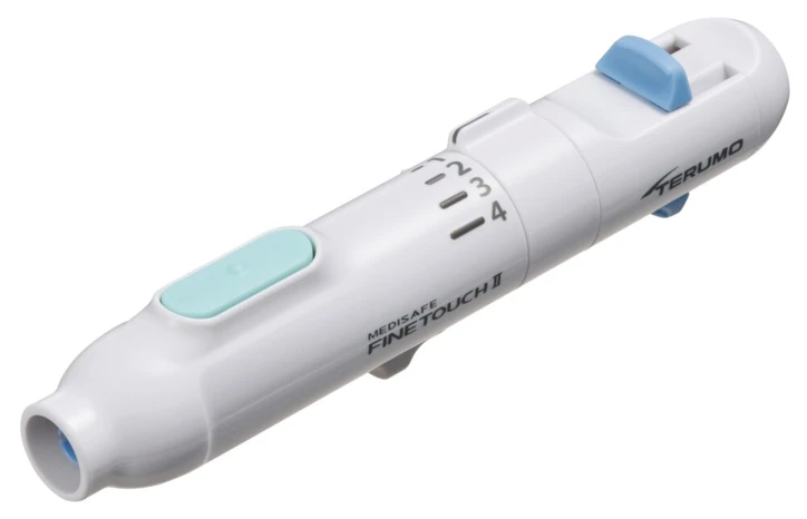 Lancettes et autopiqueur TERUMO MEDISAFE FINETOUCH™