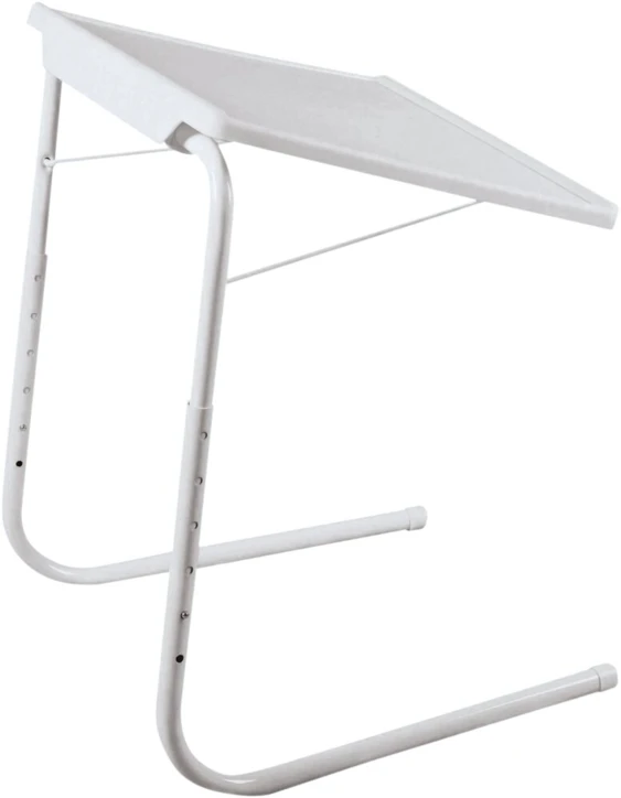 Table de lit fixe réglable pliante