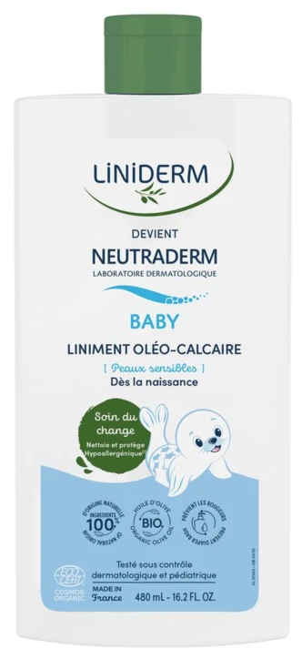 Liniment oléo-calcaire bio Neutraderm