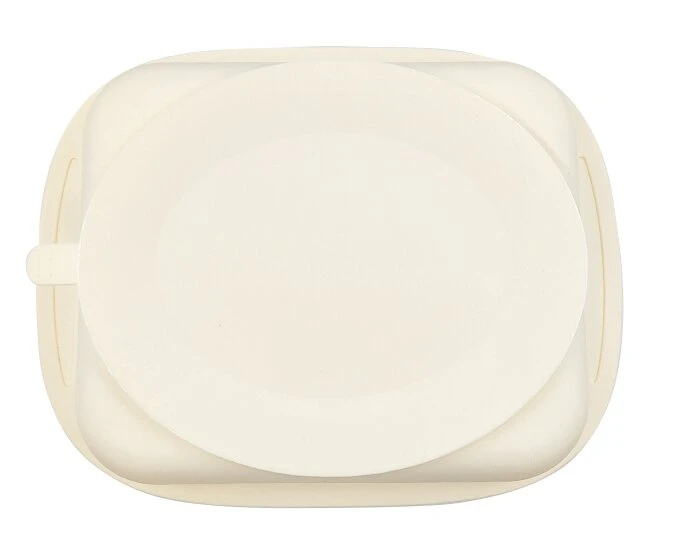 Assiette compartimentée