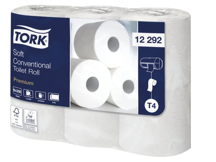 Papier toilette TORK rouleaux traditionnels