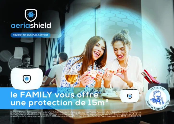 Appareil portatif AERIASHIELD FAMILY