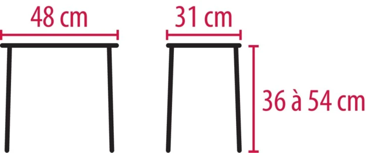 Siège de douche à ouverture hygiénique JOLETI