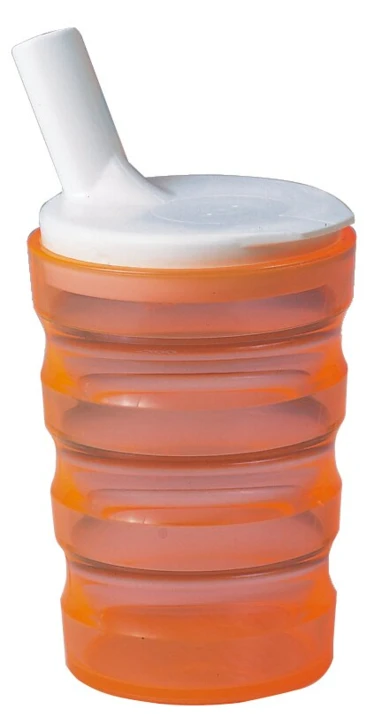 Couvercle pour verre ergonomique