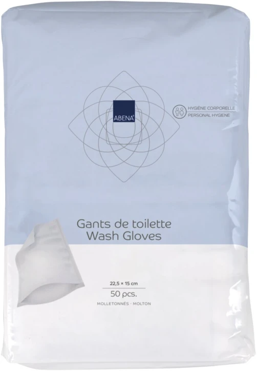 Gant de toilette jetable