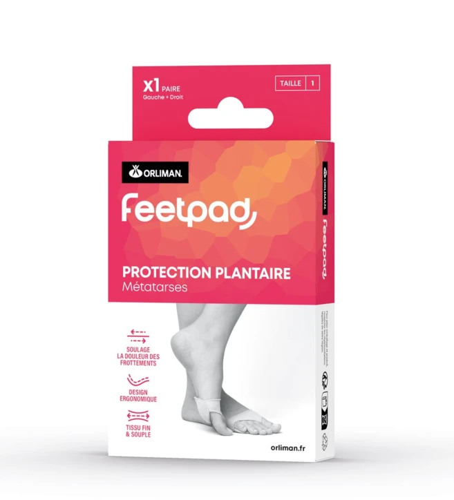 Protection plantaire métatarses Orliman FeetPAD®