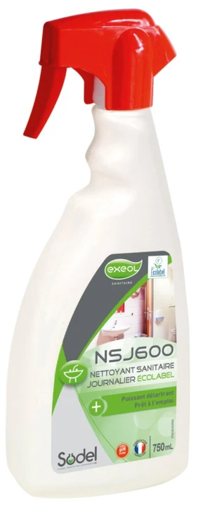 Nettoyant sanitaire journalier NSJ600