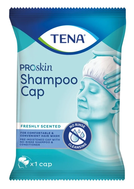 Coiffe lavante TENA Shampoo Cap ProSkin