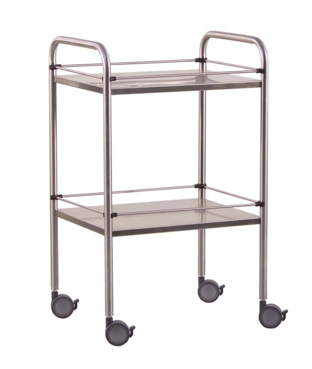 Guéridon acier inoxydable