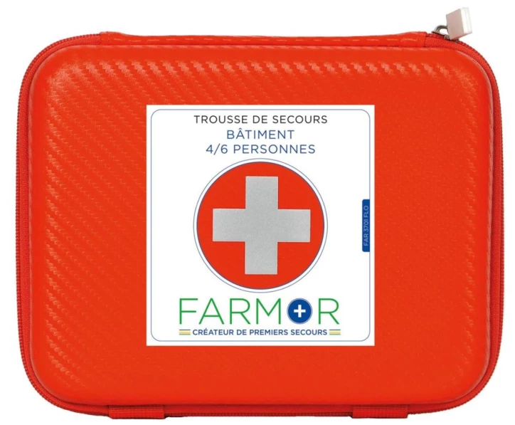 Trousse de secours BÂTIMENT 4/6 personnes