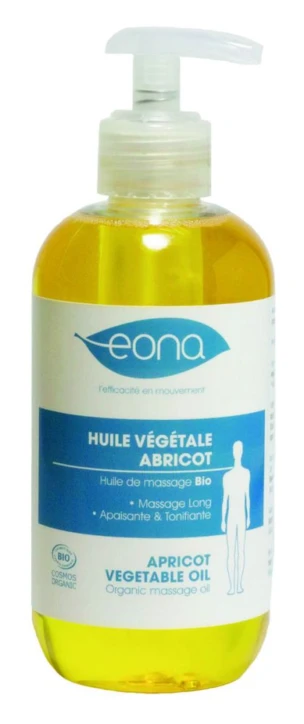 Huile végétale d'abricot de massage BIO