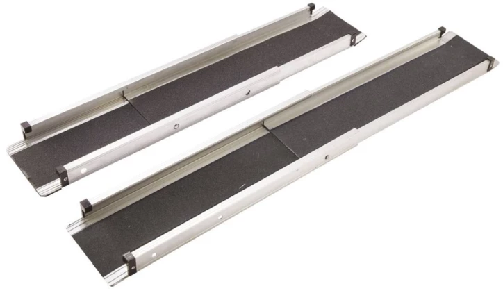 Rampe aluminium télescopique
