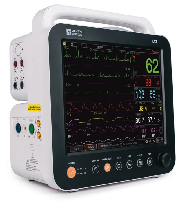 Moniteur multiparamètres à écran tactile K12