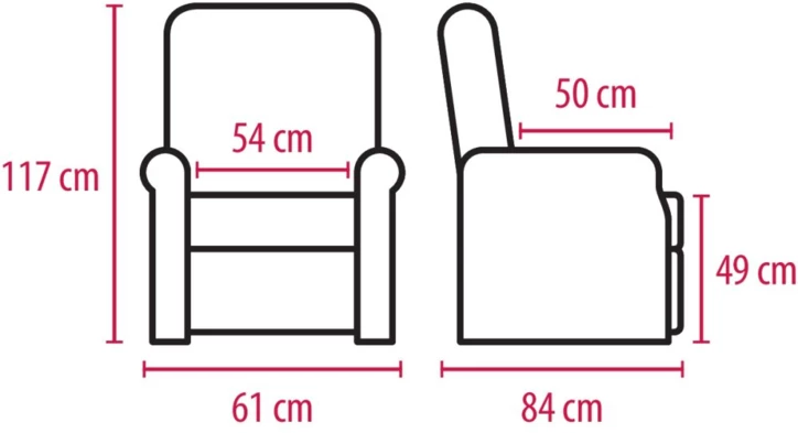 Fauteuil releveur SCOTTY - 2 moteurs