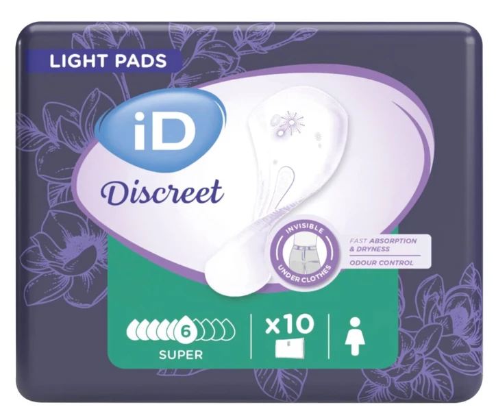 ID Discreet Light pads for women
