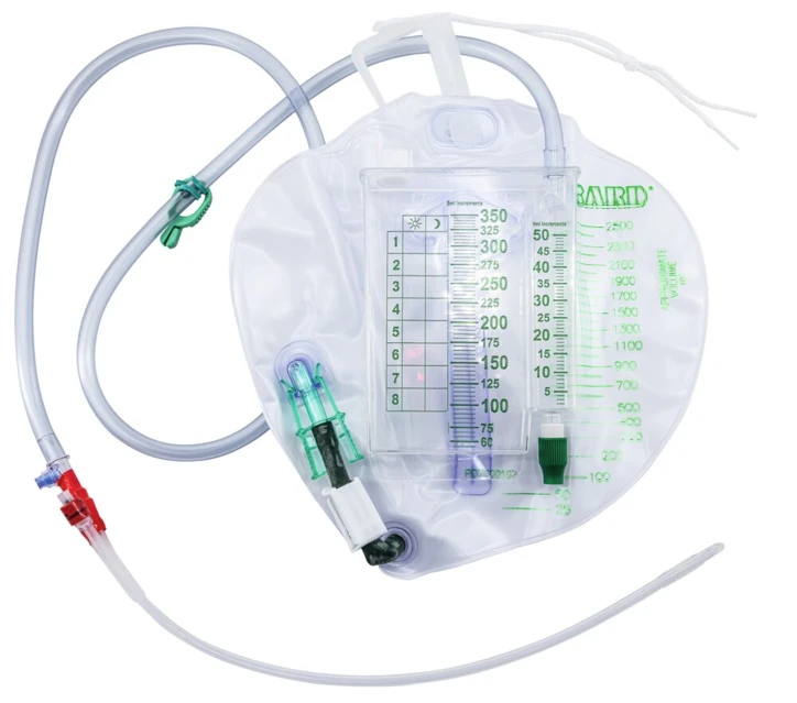 Foley Pack kit de drainage urinaire système clos BARDEX