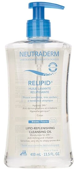 Huile lavante relipidante NEUTRADERM Relipid+