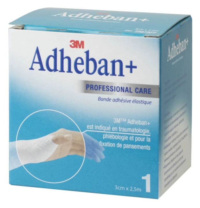 Bande élastique adhésive 3M™ ADHEBAN+