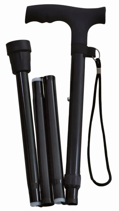 Canne réglable pliante poignée Soft touch