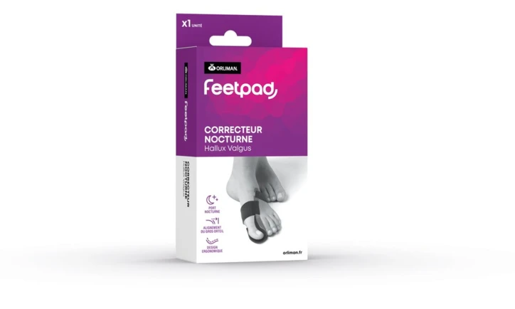 Correcteur Nocturne Hallux valgus Orliman FeetPAD®