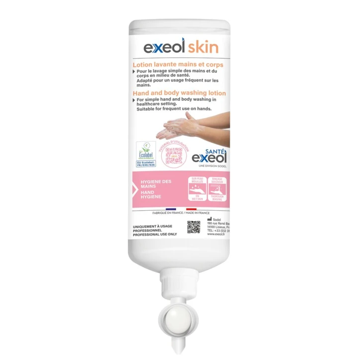 Lotion lavante mains et corps EXEOL SKIN
