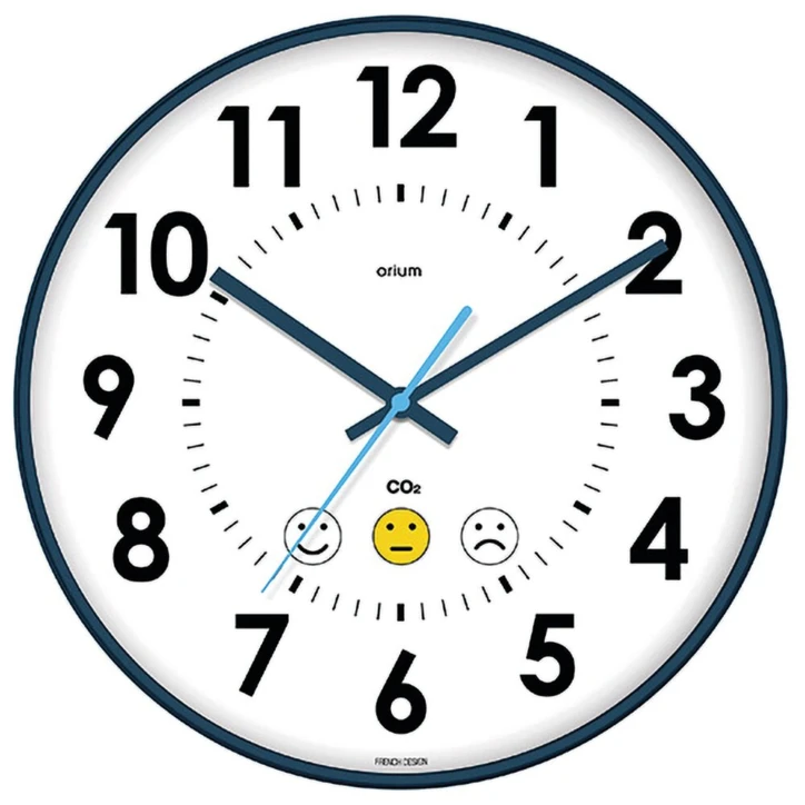 Horloge analogique et capteur de CO2 QUAELIS 15