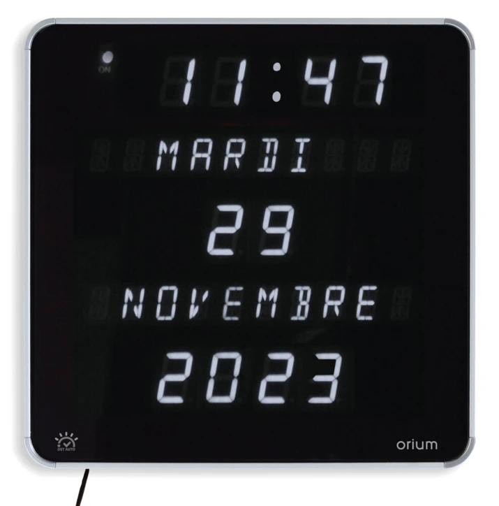 Horloge DST à LED EPHÉMÉRIS 