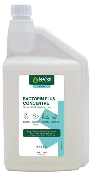 Nettoyant désinfectant BACTOPIN PLUS Concentré
