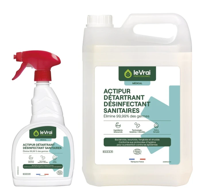 Détartrant désinfectant sanitaires PAE ACTIPUR