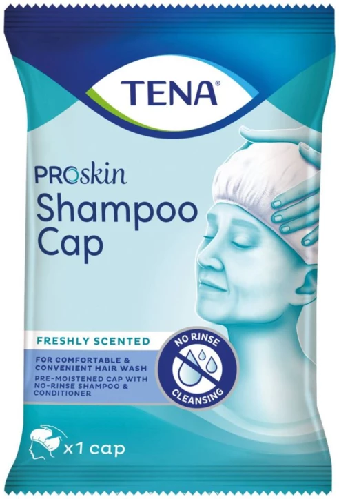 Coiffe lavante TENA Shampoo Cap ProSkin