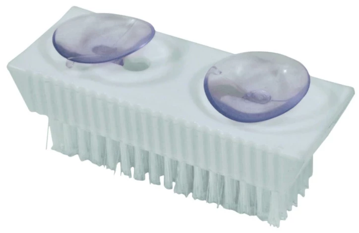 Brosse à ongles à ventouses