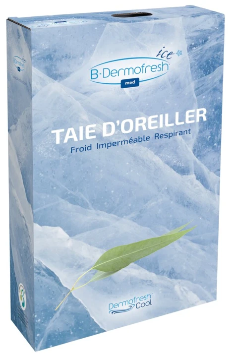 Taie d'oreiller thermorégulatrice