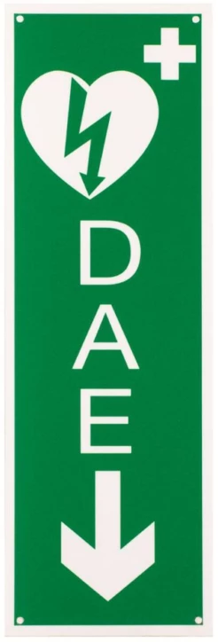 Panneaux de signalisation pour défibrillateur