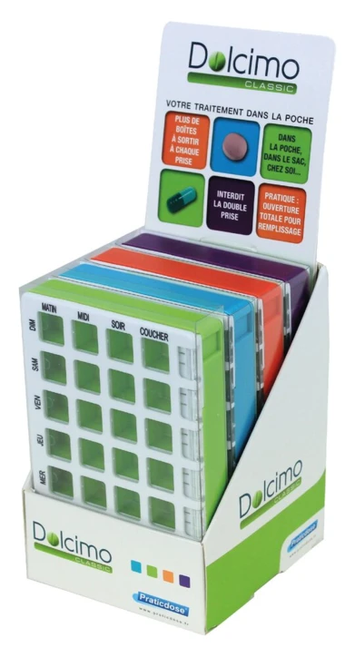 Présentoir de piluliers DOLCIMO CLASSIC