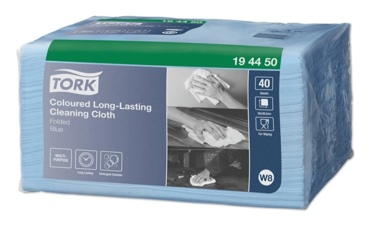 Chiffon de nettoyage longue durée Tork