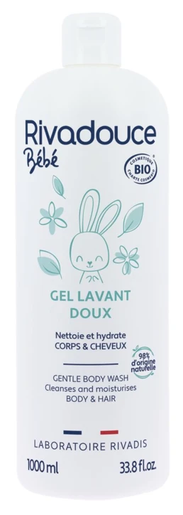 Gel lavant doux Bébé RIVADOUCE