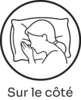 Oreiller ergonomique multiposition icon