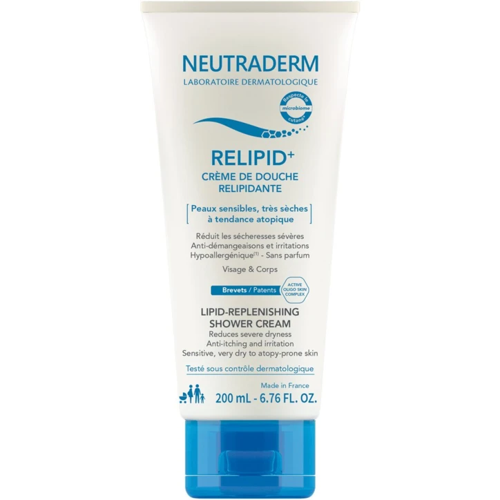 Crème de douche relipidante NEUTRADERM Relipid+
