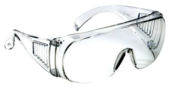 Sur-lunettes de sécurité compatible avec lunettes de vue
