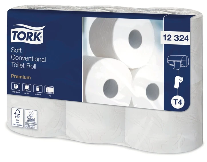 Papier toilette TORK rouleaux traditionnels