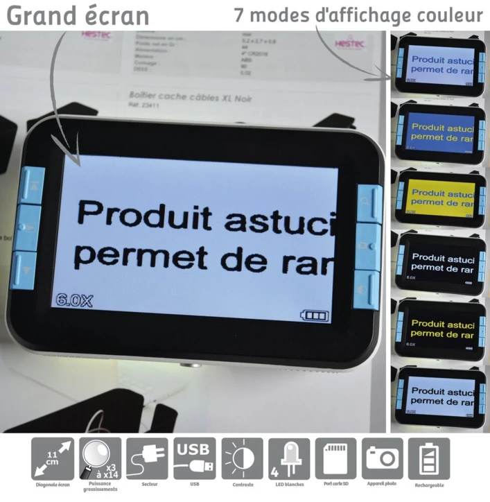 Loupe électronique MEMORYS