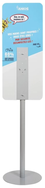 Totem polyvalent distributeur de gel